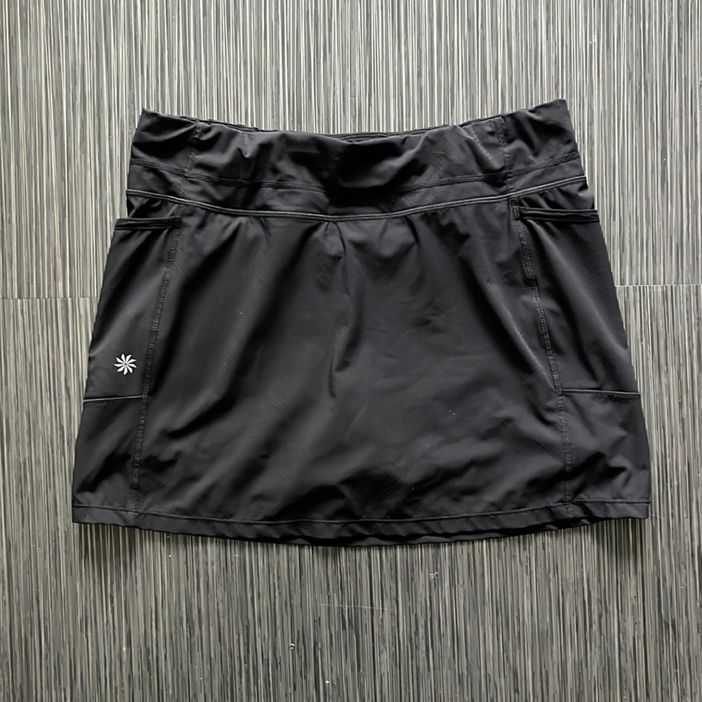 Athleta Black Athletic Skort